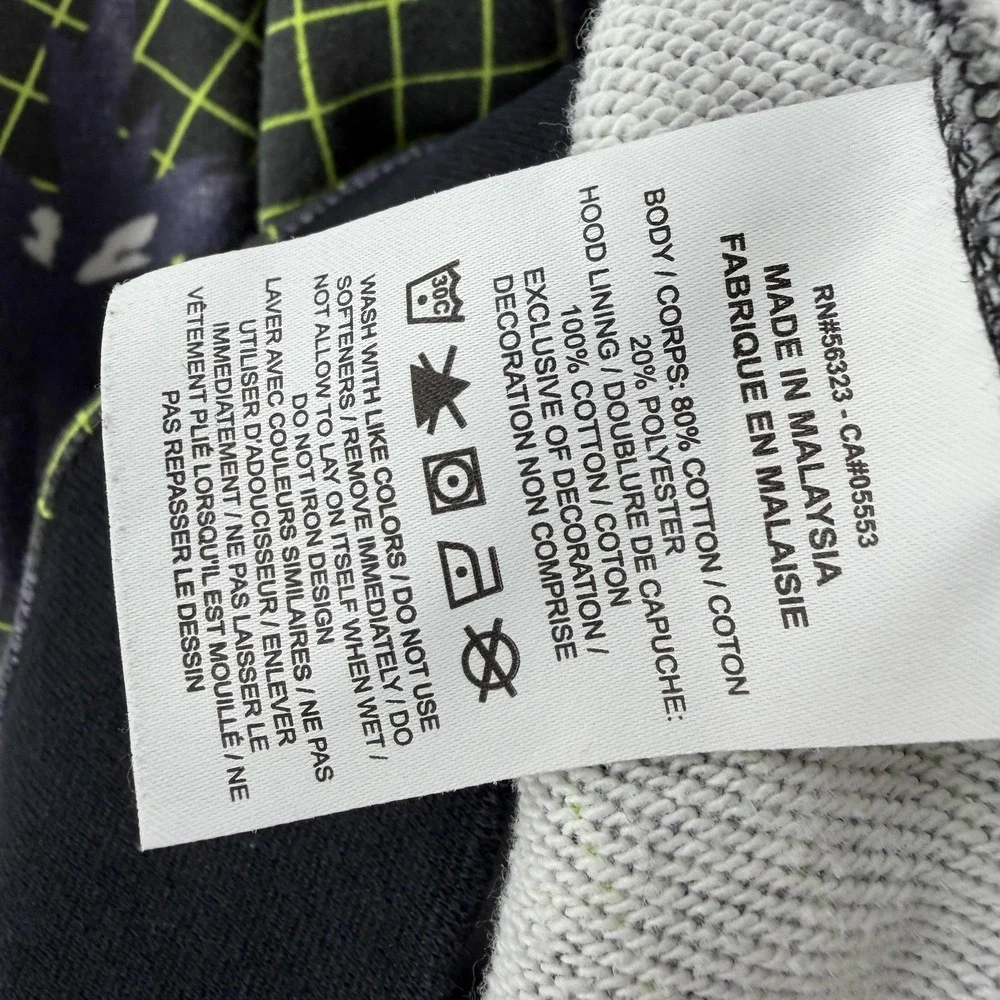 Nike SB Hoodie Mens‎ Small Multicolor Pullover Fleece Floral Sweatshirt Tropical